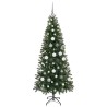 Sapin de Noël artificiel avec 300 LED Vert 180 cm PE et PVC 544020544020
