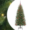 Sapin de Noël artificiel avec 150 LED Vert 120 cm PE et PVC 544022544022