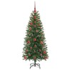 Sapin de Noël artificiel avec 150 LED Vert 120 cm PE et PVC 544022544022