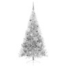 Sapin de Noël artificiel pré-éclairé Argent 210 cm PET 544023544023