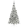 Sapin de Noël artificiel pré-éclairé Argent 210 cm PET 544026544026