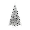 Sapin de Noël artificiel pré-éclairé Argent 210 cm PET 544026544026