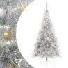 Sapin de Noël artificiel pré-éclairé Argent 210 cm PET 544028544028