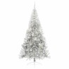 Sapin de Noël artificiel pré-éclairé Argent 210 cm PET 544029544029