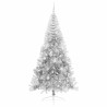 Sapin de Noël artificiel pré-éclairé Argent 210 cm PET 544029544029