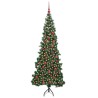 Arbre de Noël artificiel d'angle Vert 180 cm PVC et métal 544030544030