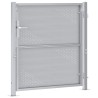 Porte de Jardin Argenté 85 x 97 cm Acier inoxydable 544032544032