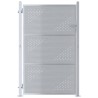 Porte de Jardin Argenté 85 x 120 cm Acier inoxydable 544040544040