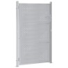 Porte de Jardin Argenté 85 x 120 cm Acier inoxydable 544040544040