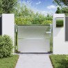 Porte de Jardin Argenté 85 x 70 cm Acier inoxydable 544043544043