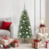 Sapin de Noël artificiel avec 150 LED Vert 120 cm PE et PVC 544045544045