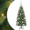 Sapin de Noël artificiel avec 150 LED Vert 120 cm PE et PVC 544045544045