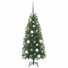 Sapin de Noël artificiel avec 150 LED Vert 120 cm PE et PVC 544045544045