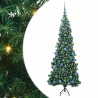 Arbre de Noël artificiel d'angle Vert 180 cm PVC et métal 544050544050