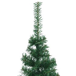 Arbre de Noël artificiel d'angle Vert 180 cm PVC et métal 544052544052