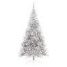 Sapin de Noël artificiel pré-éclairé Argent 240 cm PET 544056544056