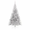 Sapin de Noël artificiel pré-éclairé Argent 240 cm PET 544056544056