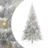 Sapin de Noël artificiel pré-éclairé Argent 240 cm PET 544058544058