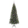 Sapin de Noël artificiel avec 300 LED Vert 180 cm PE et PVC 544059544059