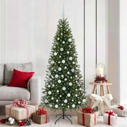 Sapin de Noël artificiel avec 300 LED Vert 180 cm PE et PVC 544060544060