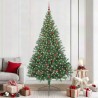Sapin de Noël artificiel pré-éclairé Vert 240 cm PVC 544061544061