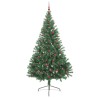 Sapin de Noël artificiel pré-éclairé Vert 240 cm PVC 544061544061