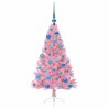 Sapin de Noël artificiel pré-éclairé Rose 120 cm PVC 544063544063