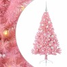 Sapin de Noël artificiel pré-éclairé Rose 120 cm PVC 544067544067