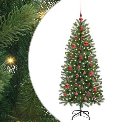 Sapin de Noël artificiel avec 150 LED Vert 150 cm PE et PVC 544075544075