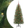 Sapin de Noël artificiel avec 150 LED Vert 150 cm PE et PVC 544075544075