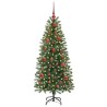 Sapin de Noël artificiel avec 150 LED Vert 150 cm PE et PVC 544075544075