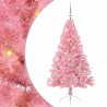 Sapin de Noël artificiel pré-éclairé Rose 150 cm PVC 544076544076