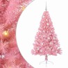 Sapin de Noël artificiel pré-éclairé Rose 150 cm PVC 544081544081