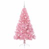 Sapin de Noël artificiel pré-éclairé Rose 150 cm PVC 544081544081