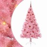 Sapin de Noël artificiel pré-éclairé Rose 150 cm PVC 544083544083