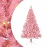 Sapin de Noël artificiel pré-éclairé Rose 150 cm PVC 544084544084