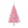 Sapin de Noël artificiel pré-éclairé Rose 150 cm PVC 544087544087
