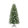 Sapin de Noël artificiel avec 150 LED Vert 150 cm PE et PVC 544088544088
