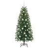 Sapin de Noël artificiel avec 150 LED Vert 150 cm PE et PVC 544088544088