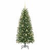 Sapin de Noël artificiel avec 150 LED Vert 150 cm PE et PVC 544089544089