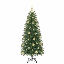Sapin de Noël artificiel avec 150 LED Vert 150 cm PE et PVC 544089544089