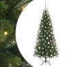 Sapin de Noël artificiel avec 300 LED Vert 180 cm PE et PVC 544090544090