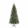 Sapin de Noël artificiel avec 300 LED Vert 180 cm PE et PVC 544090544090