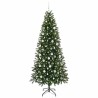 Sapin de Noël artificiel avec 300 LED Vert 210 cm PE et PVC 544091544091