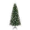 Sapin de Noël artificiel avec 300 LED Vert 210 cm PE et PVC 544091544091