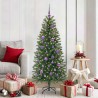 Sapin de Noël artificiel avec 150 LED Vert 150 cm PE et PVC 544097544097