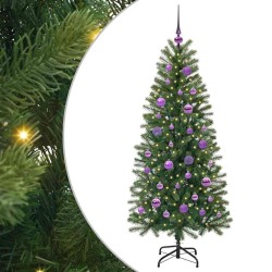Sapin de Noël artificiel avec 150 LED Vert 150 cm PE et PVC 544097544097