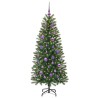 Sapin de Noël artificiel avec 150 LED Vert 150 cm PE et PVC 544097544097