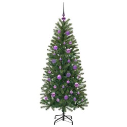 Sapin de Noël artificiel avec 150 LED Vert 150 cm PE et PVC 544097544097