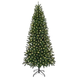 Sapin de Noël artificiel avec 300 LED Vert 240 cm PE et PVC 544098544098